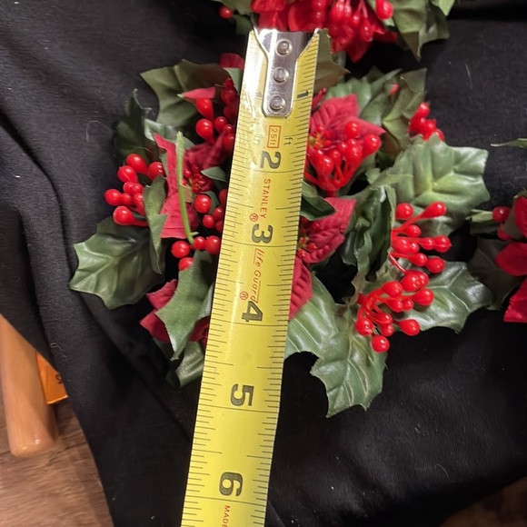 Home Interiors 5405 Four Pc Poinsettia/Ivy/Holly (Ex Unrolled) All Same - Picture 8 of 9